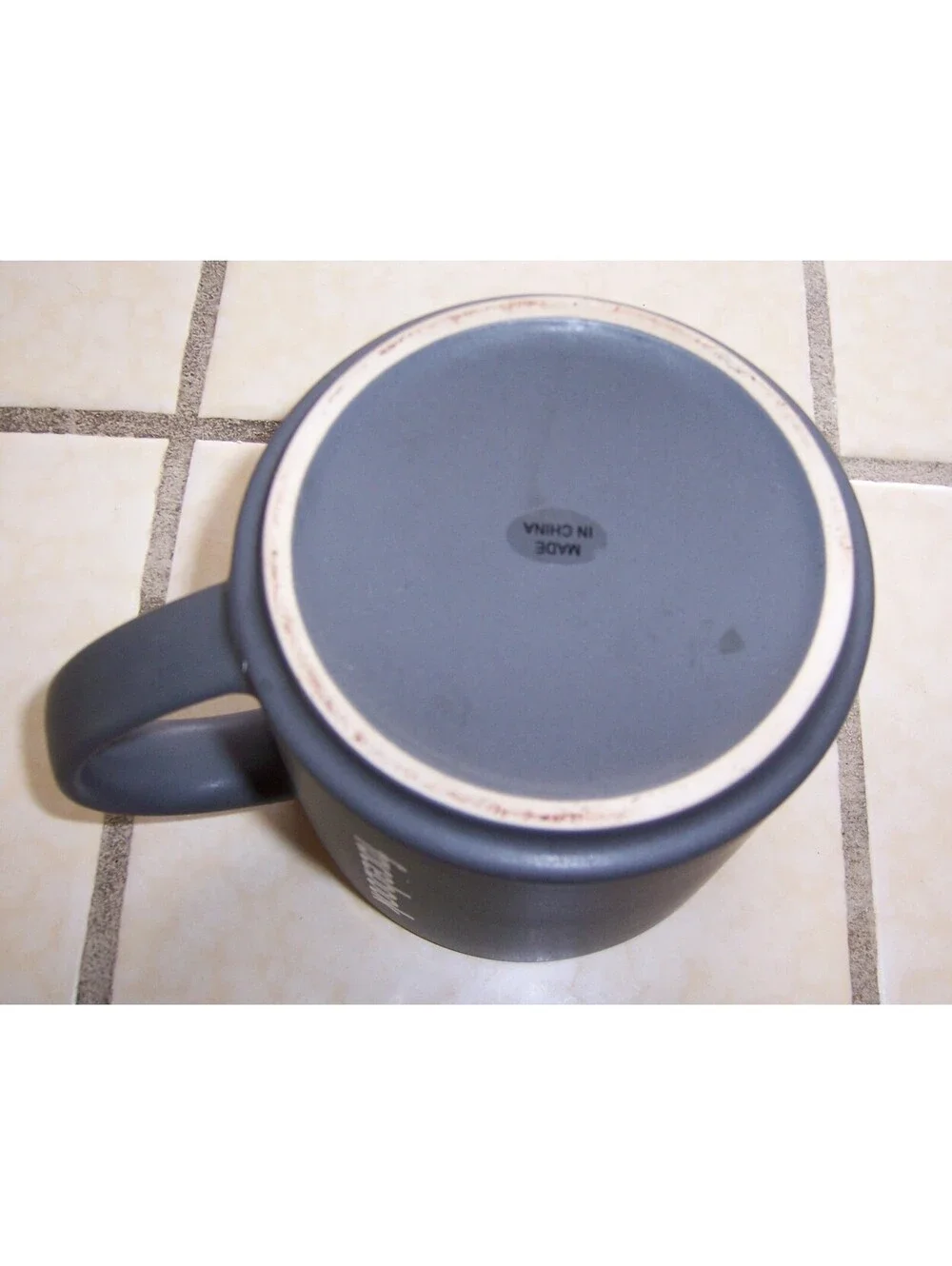 Facebook Employee Swag Corporate Matte Gray Ceramic Coffee Mug